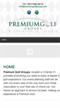 Mobile Screenshot of premiumgolfgroups.com